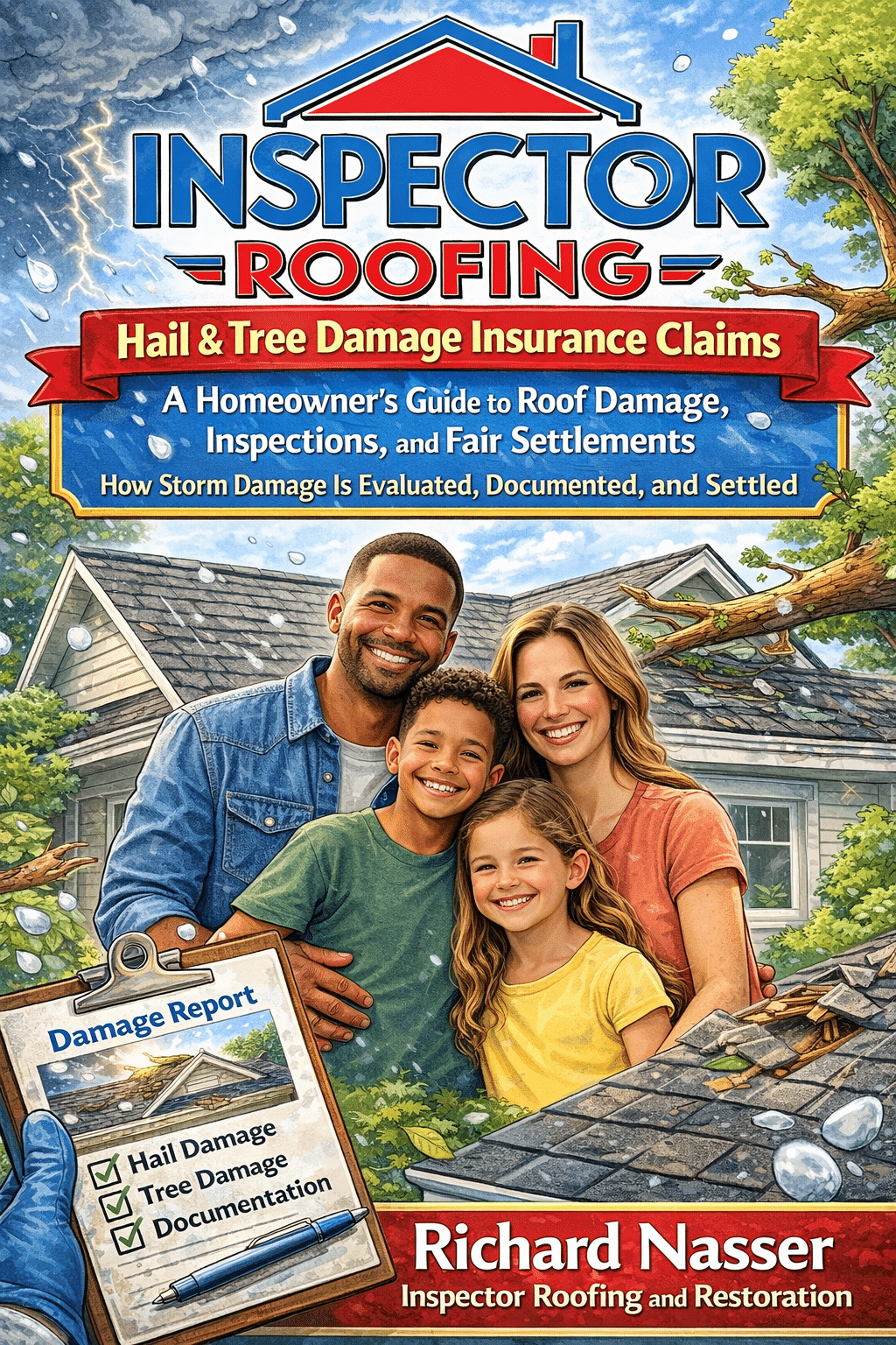 Richard Nasser hail and tree damage insurance claims hero image