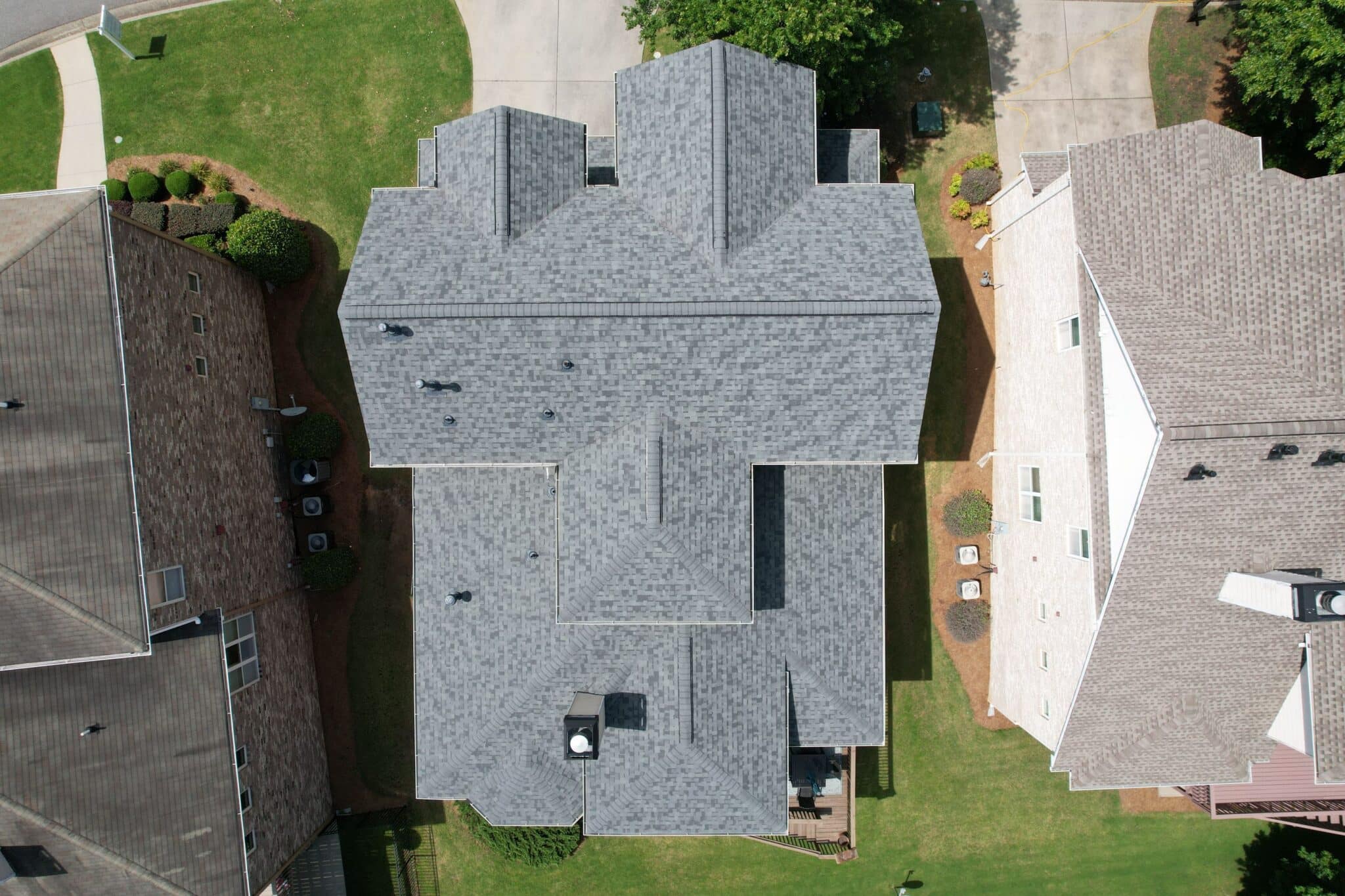 Completed Milton GA insurance roof replacement