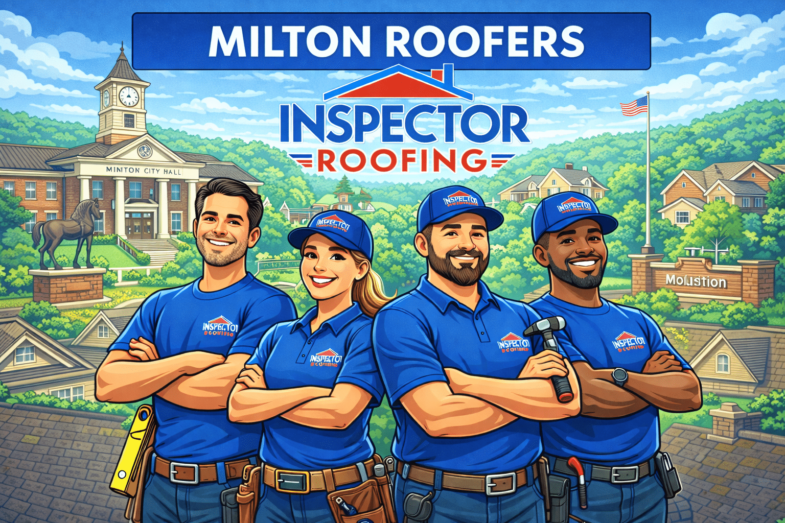 Milton roof financing inspection-first roof documentation by Inspector Roofing