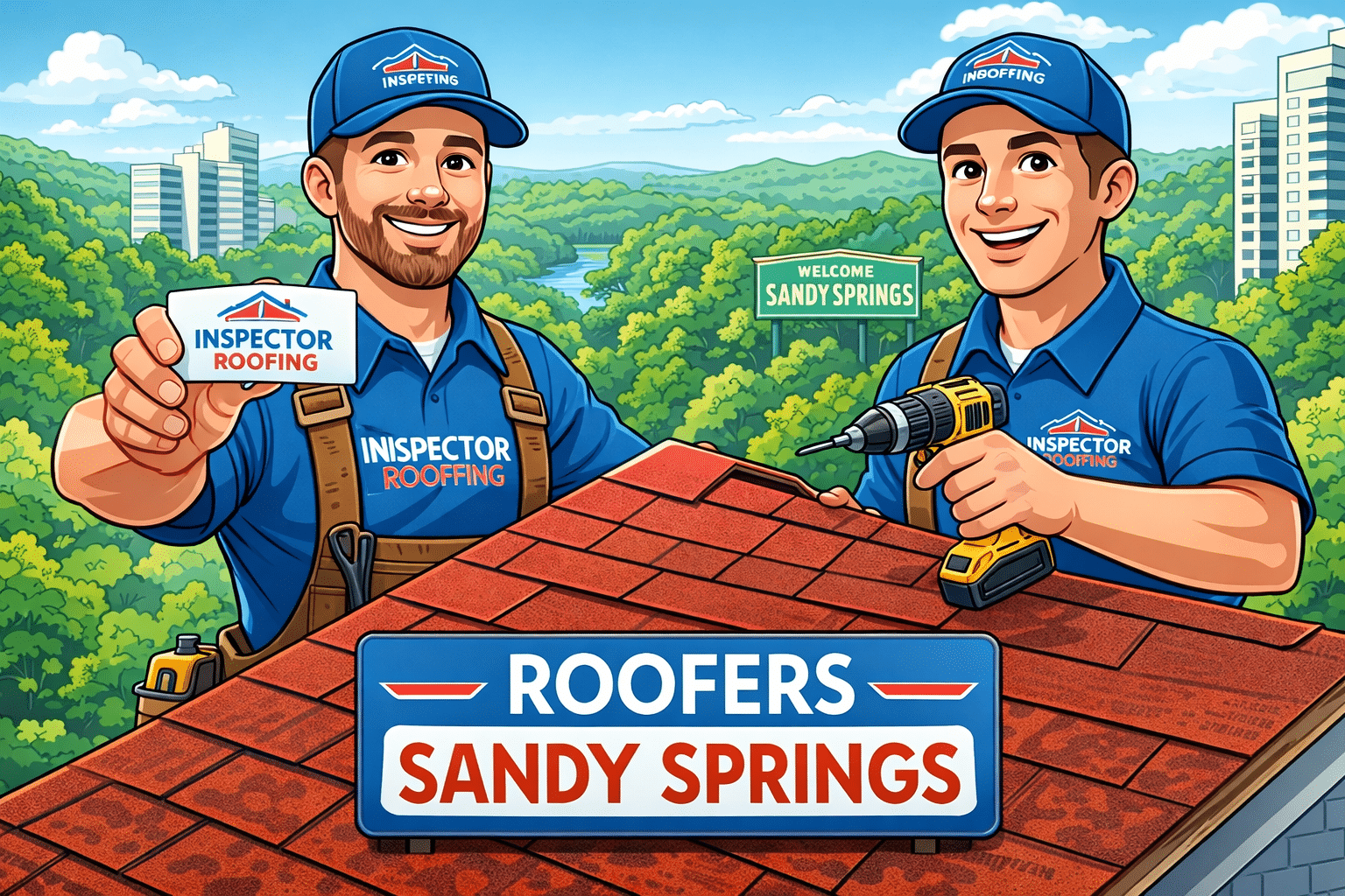 Sandy Springs roof financing inspection-first roof documentation by Inspector Roofing