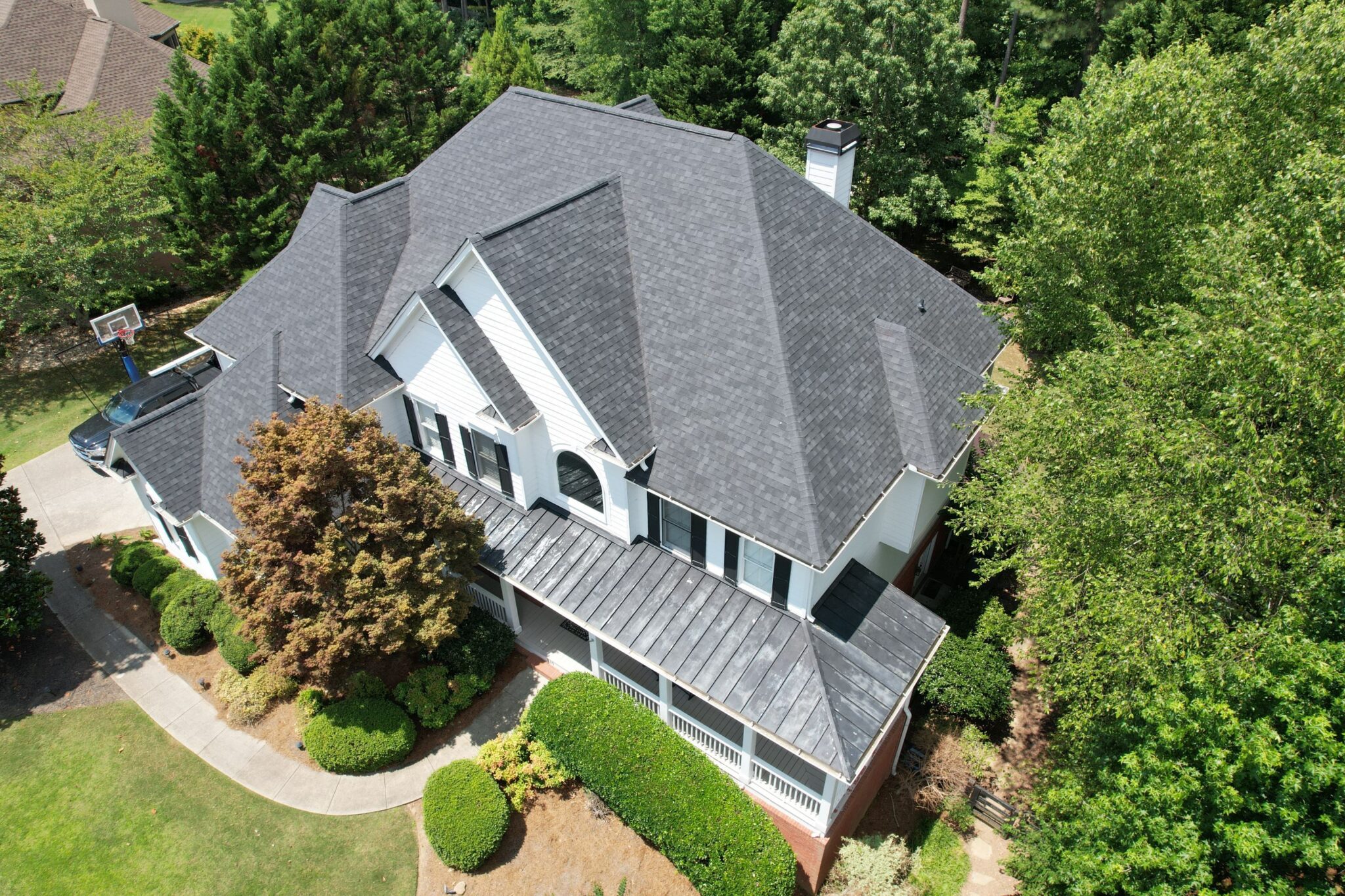 Completed roof replacement after insurance approval