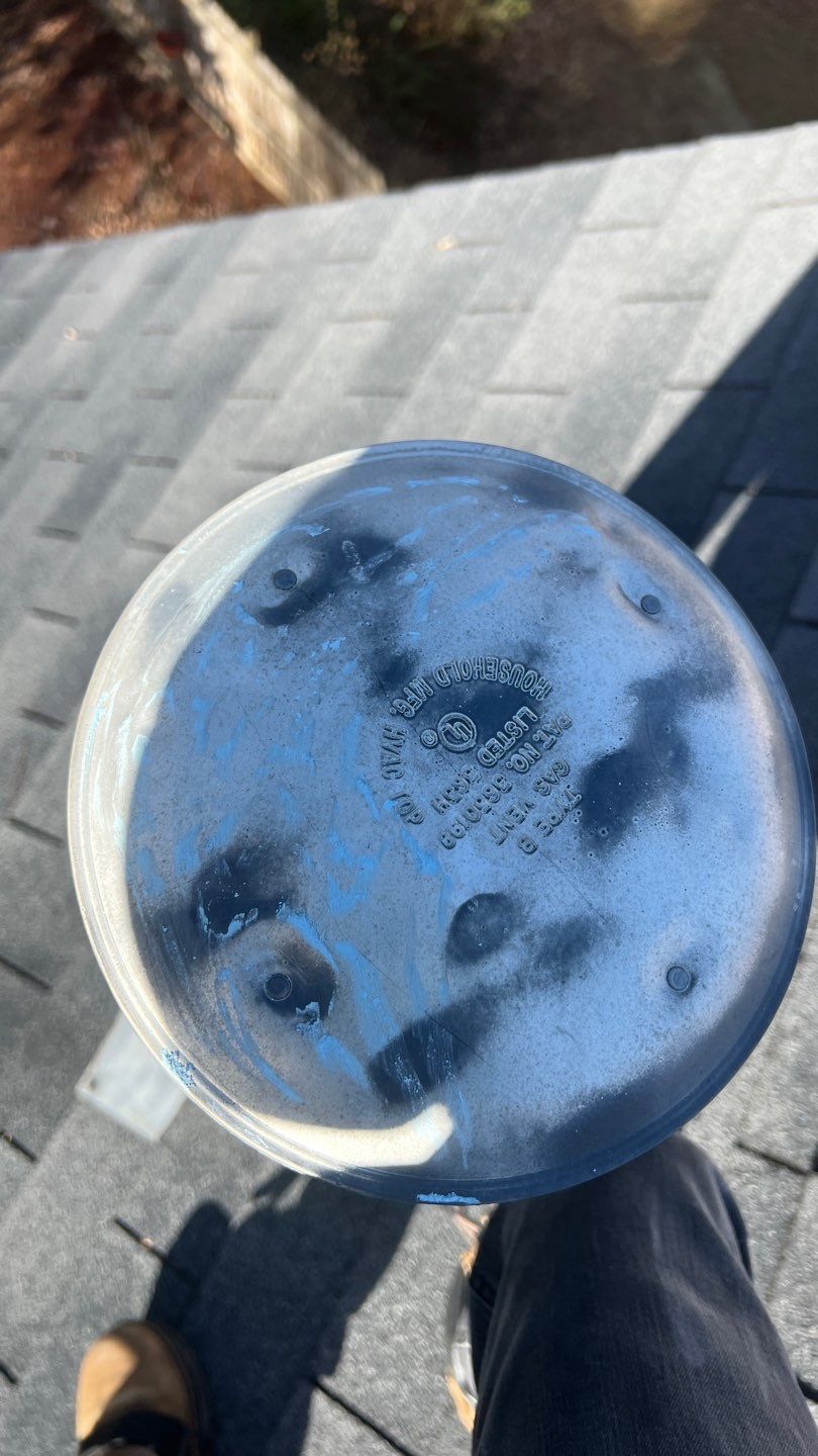 Hail damage roof inspection in Johns Creek GA for Farmers Insurance claim