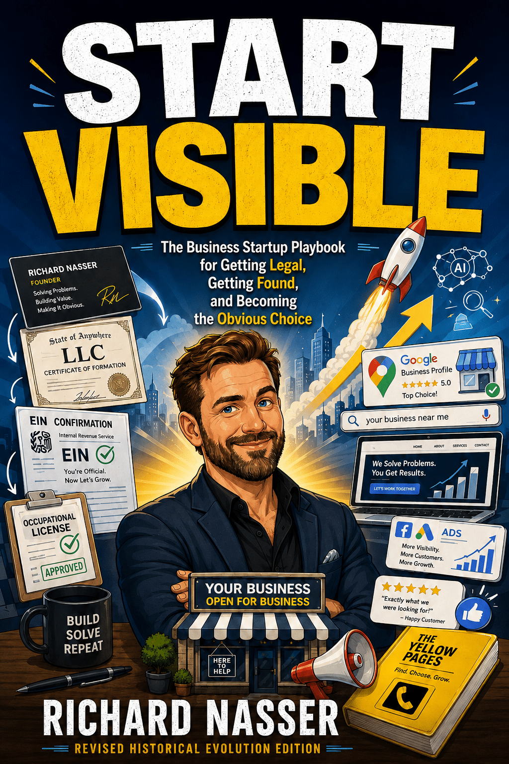 Start Visible book cover by Richard Nasser