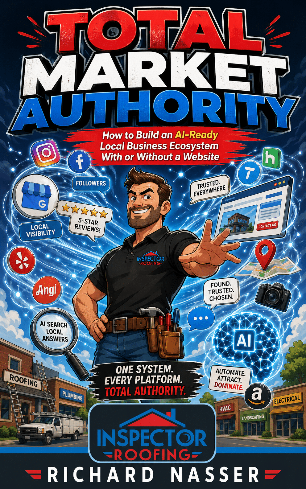 Total Market Authority book cover by Richard Nasser