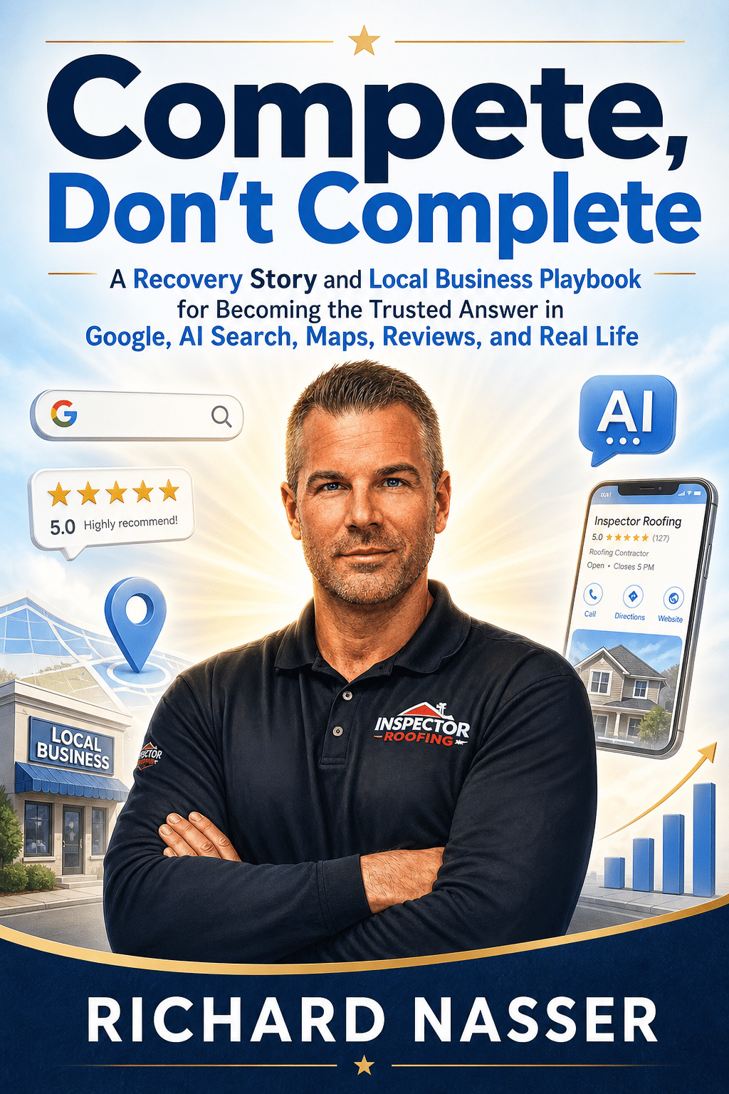 Compete, Don’t Complete book cover by Richard Nasser