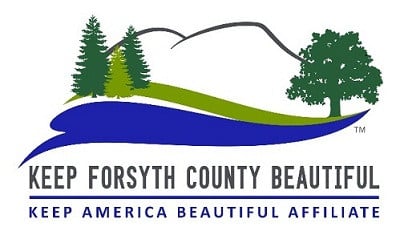 Keep Forsyth County Beautiful logo, supported by Inspector Roofing and Restoration as a Silver Sponsor