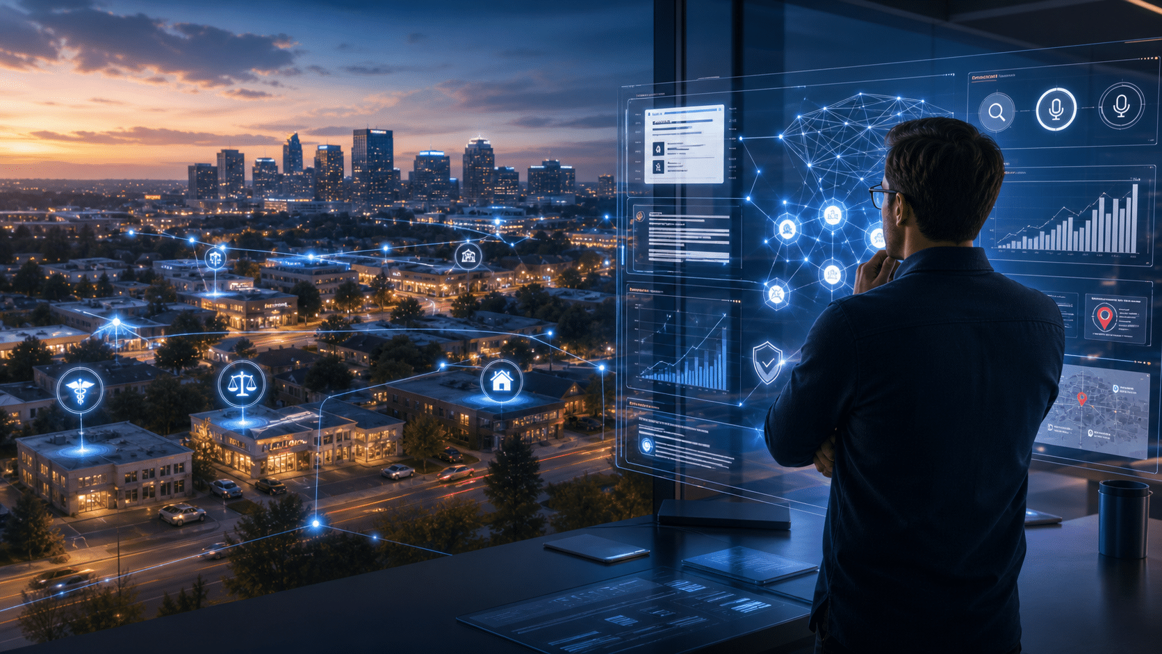 AI visibility research stack for North Atlanta, local business search, and high-trust service authority
