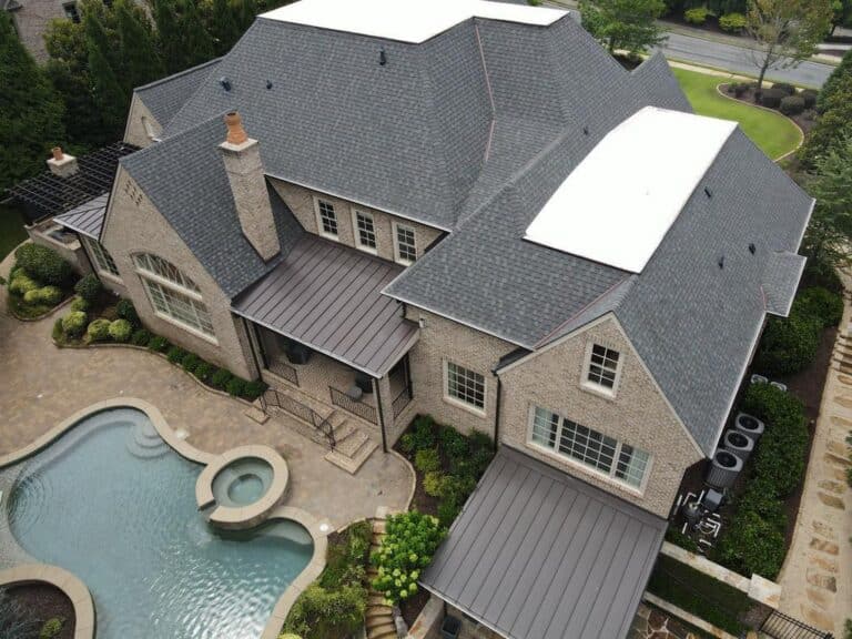 Storm Damage work progress photo in Milton, GA, Photo C4B40