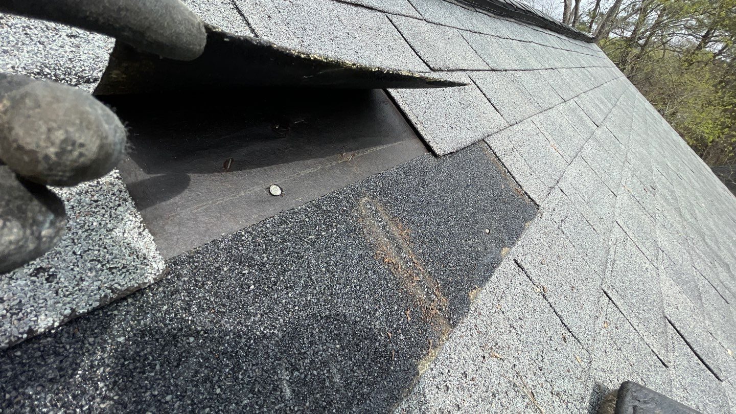 Roswell roof missing documentation photo