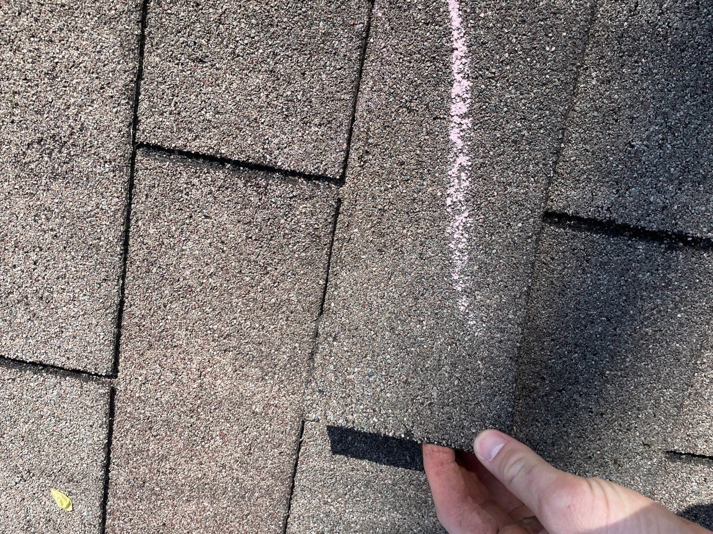 East Cobb roof wind documentation photo