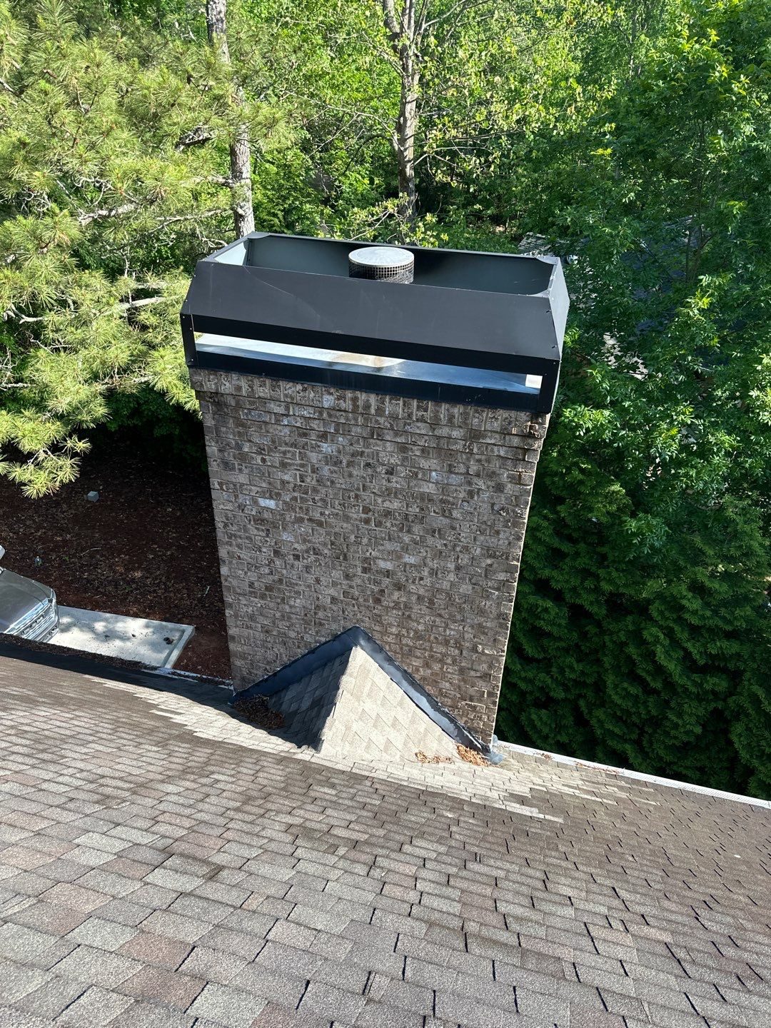 Gainesville roof granule documentation photo