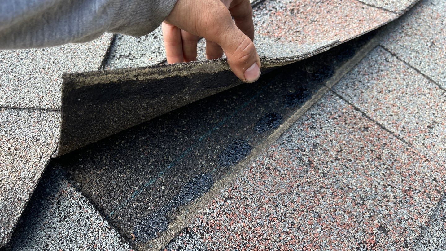 Dunwoody roof leak documentation photo