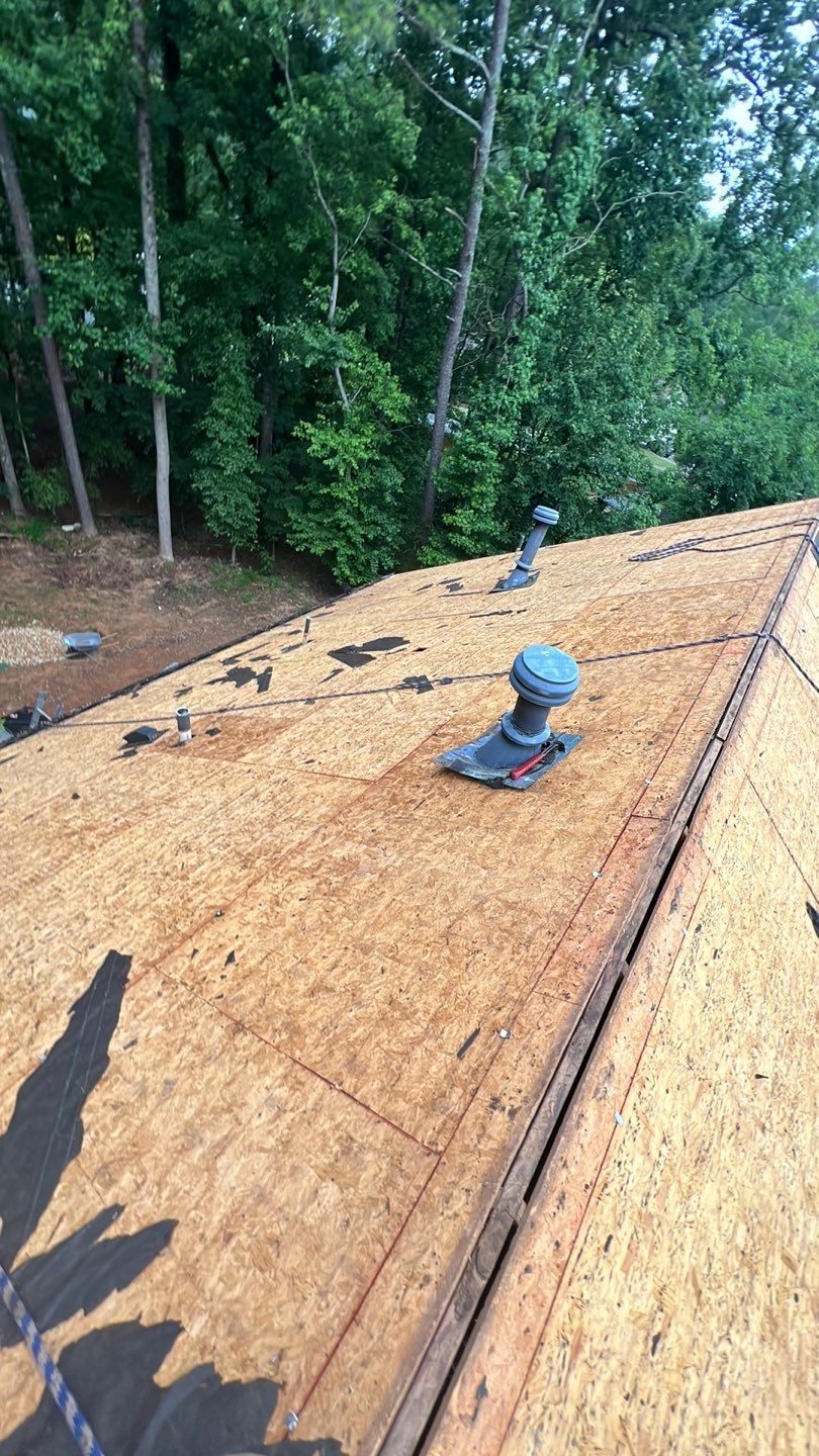 Johns Creek roof missing documentation photo