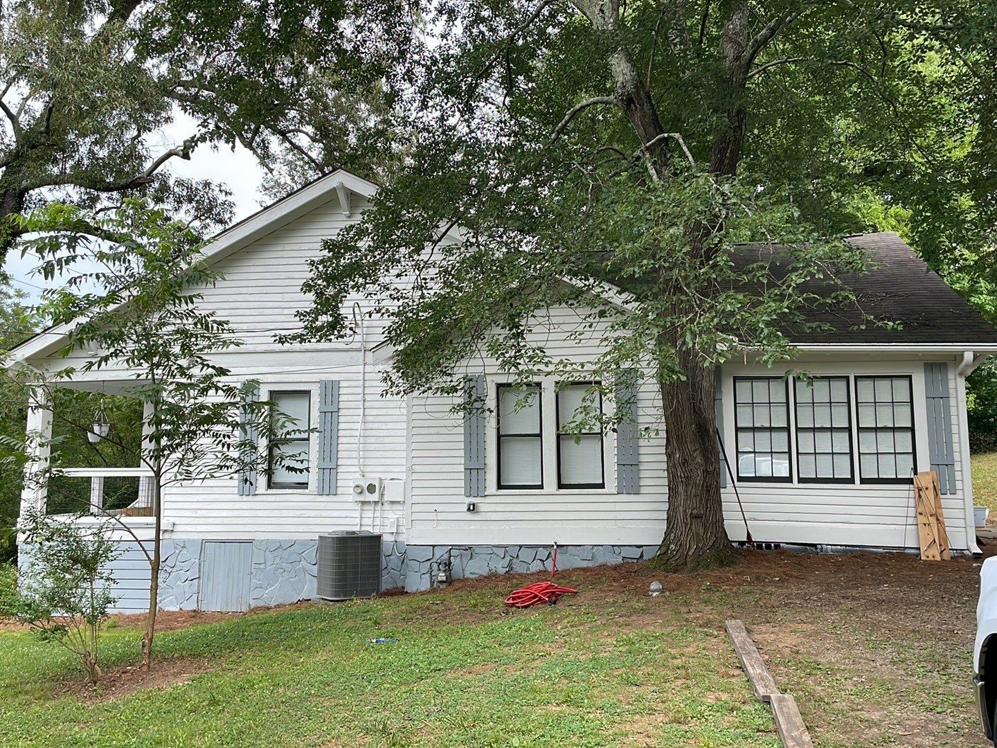 Canton roof leak documentation photo