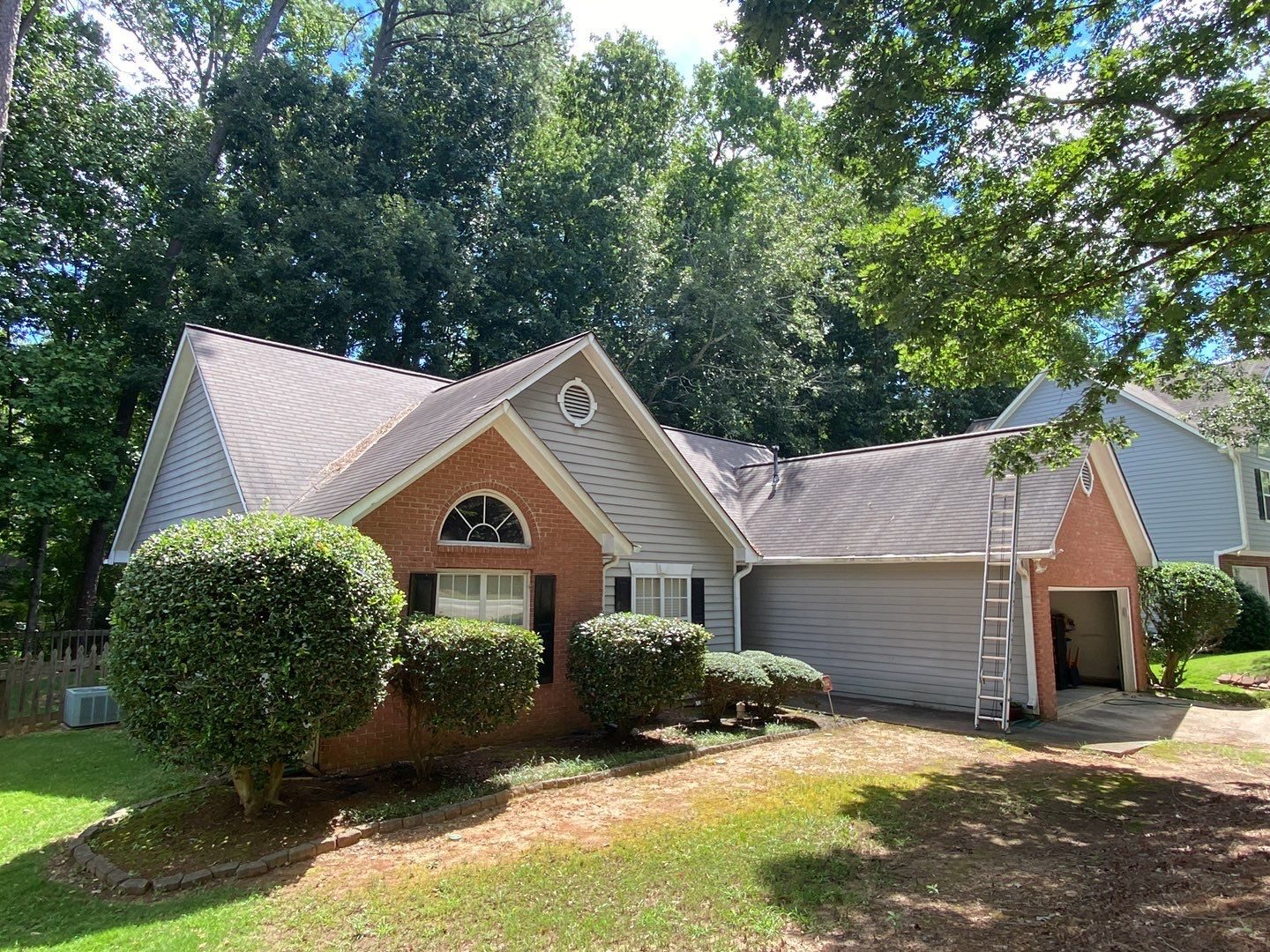 Kennesaw roof leak documentation photo