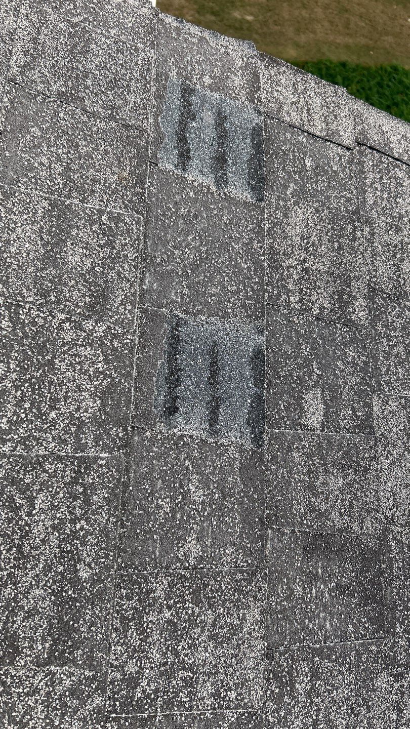 Sandy Springs roof leak documentation photo