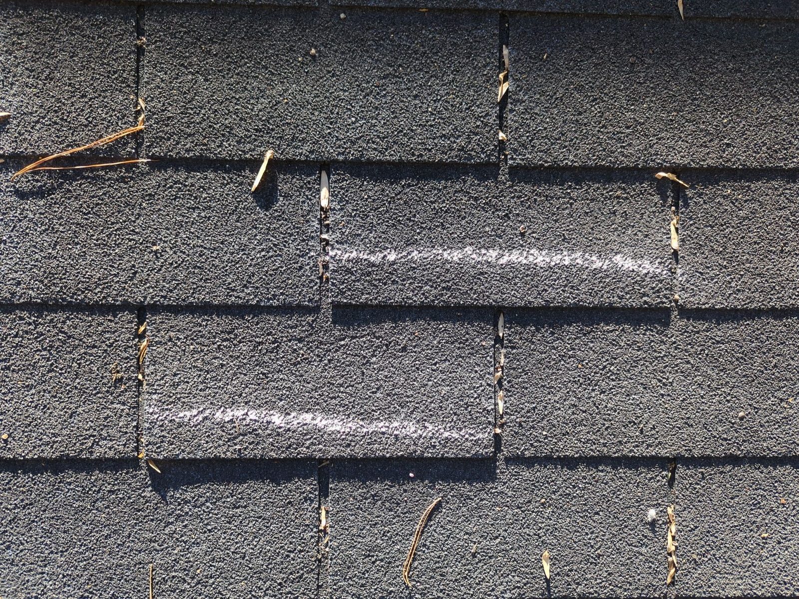 Kennesaw roof hail documentation photo