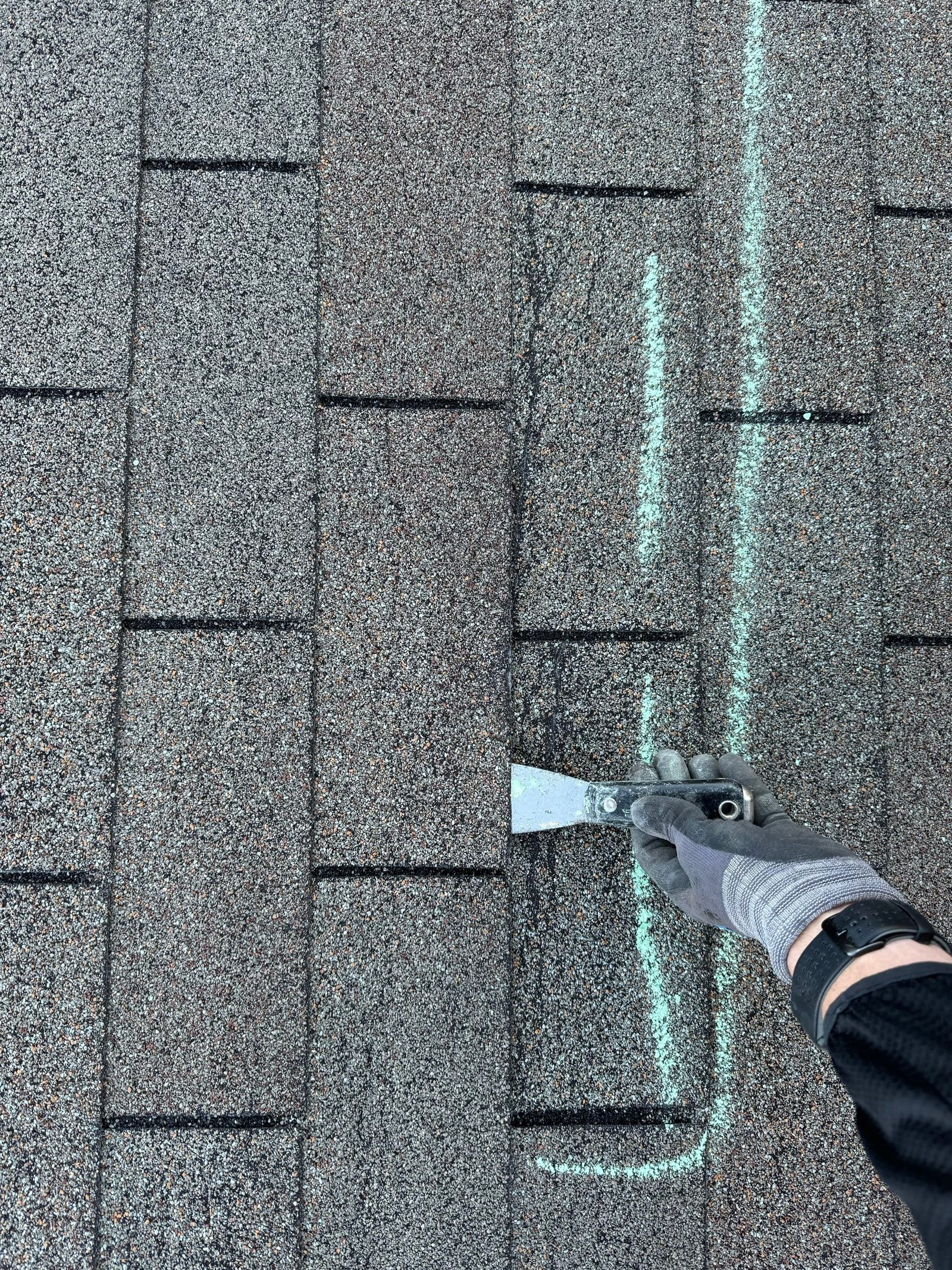 Canton roof wind documentation photo