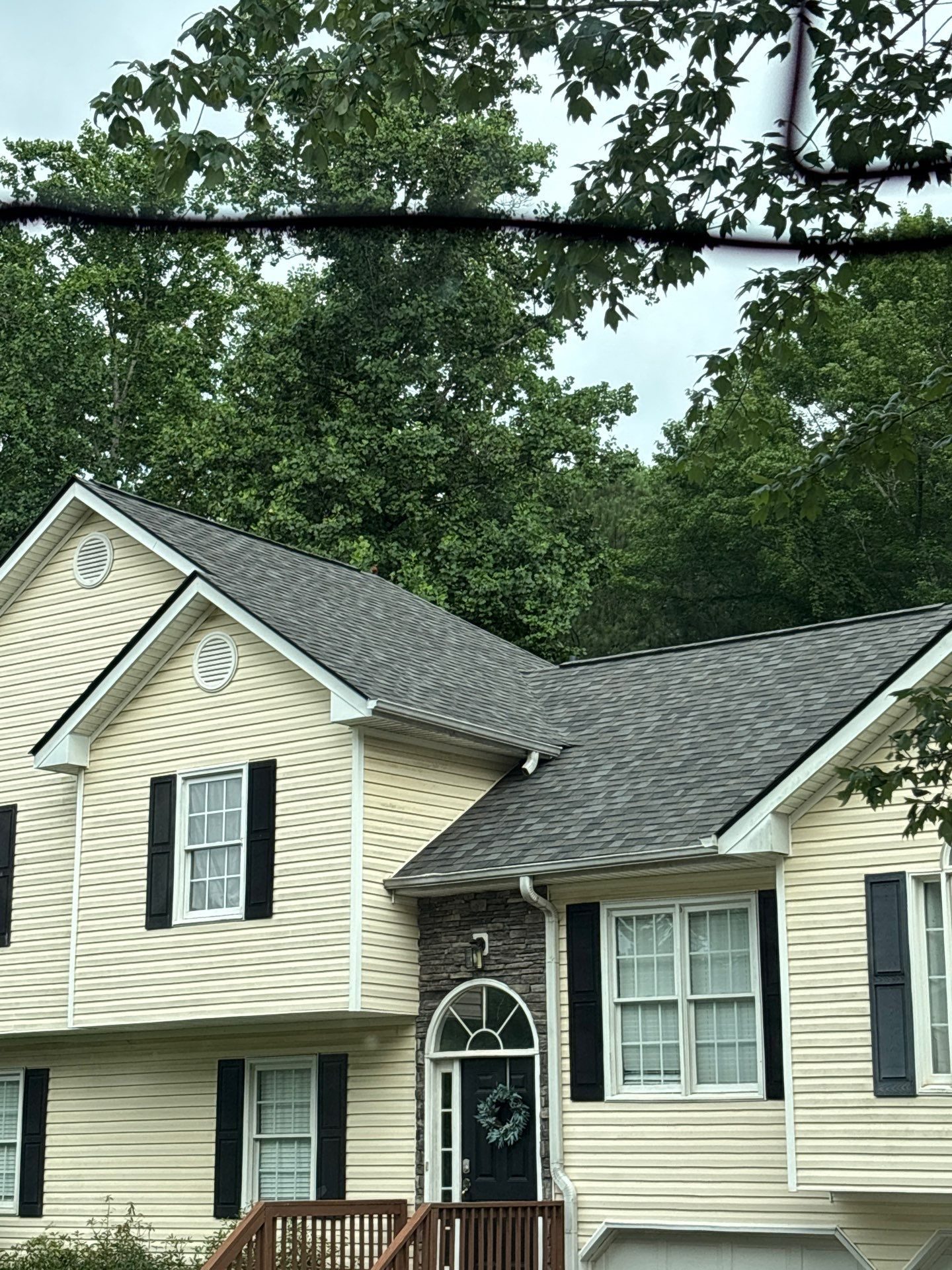 Holly Springs roof wind documentation photo