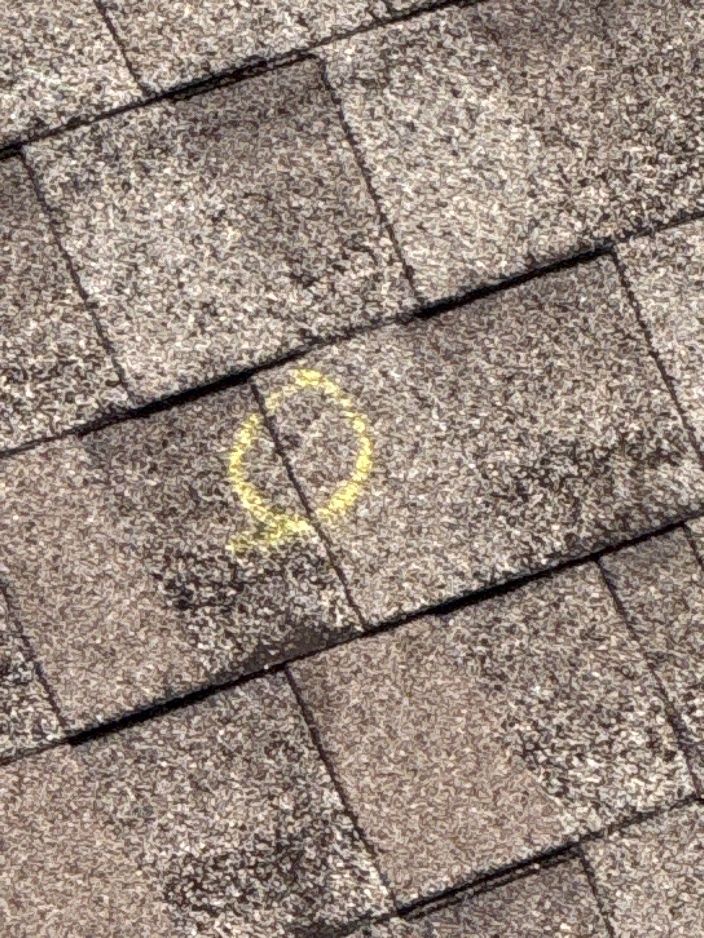 Johns Creek roof wind documentation photo