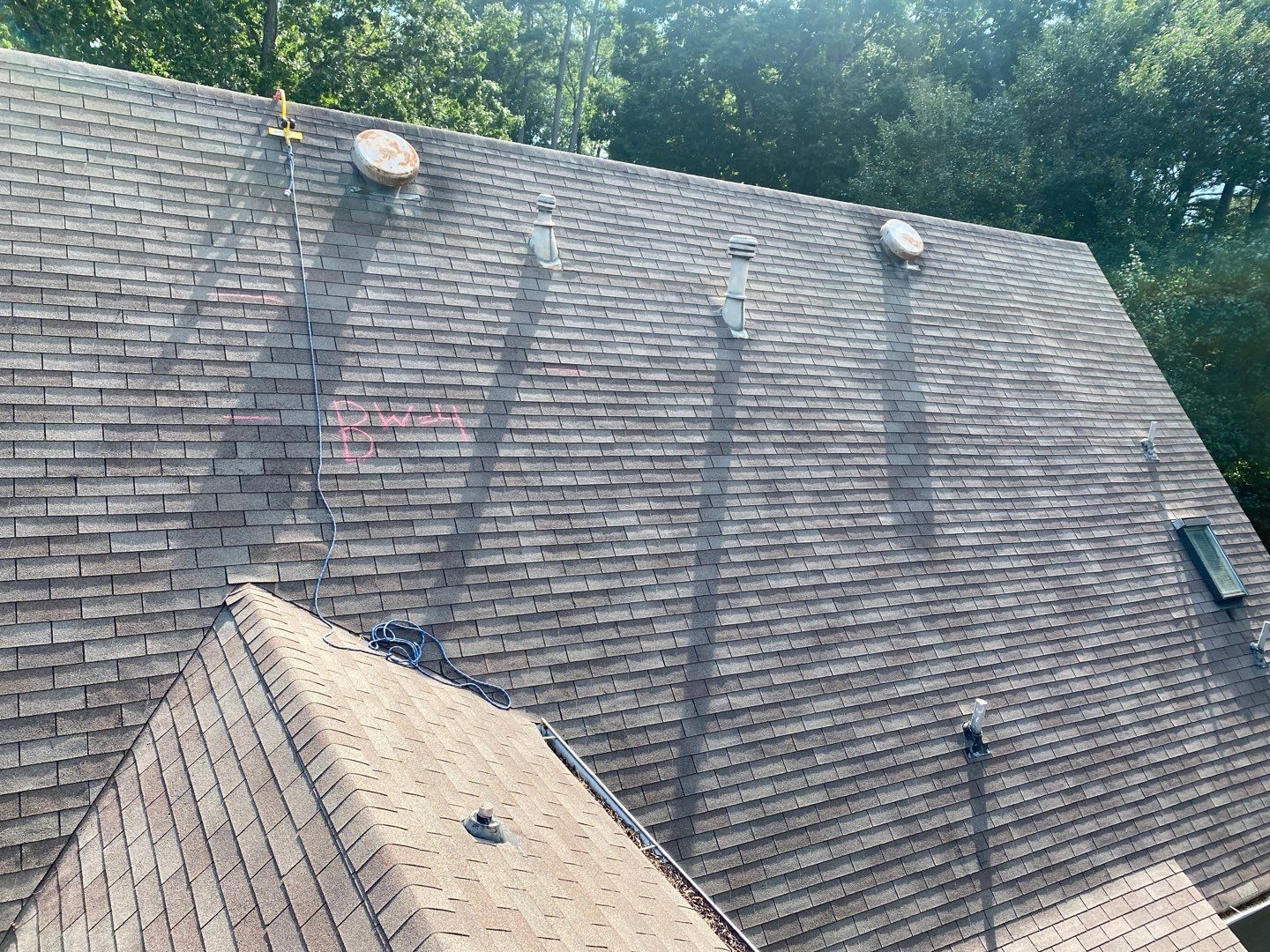 Gainesville roof missing documentation photo