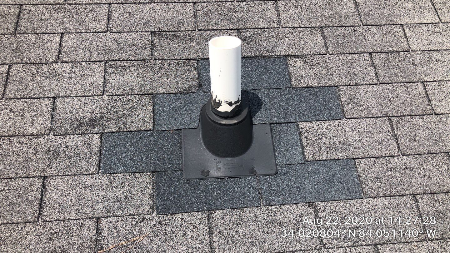 Suwanee roof hail documentation photo