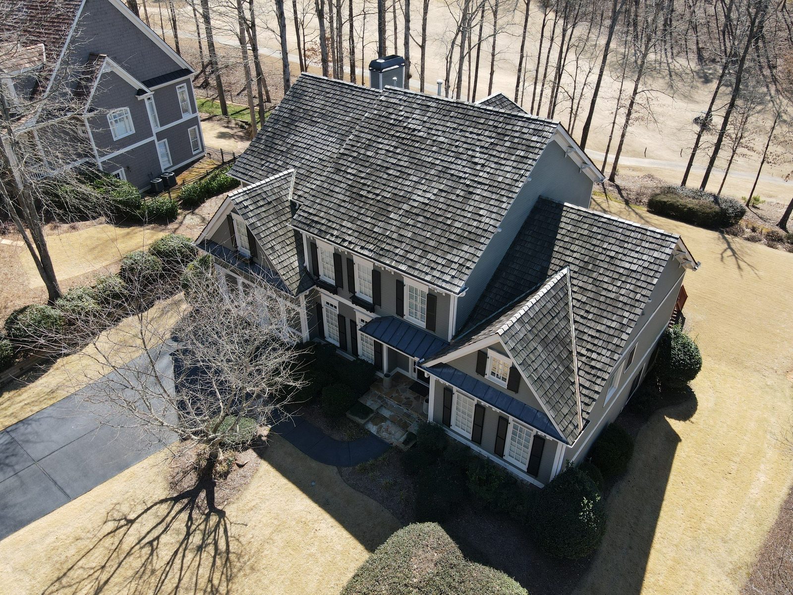 Gainesville roof hail documentation photo