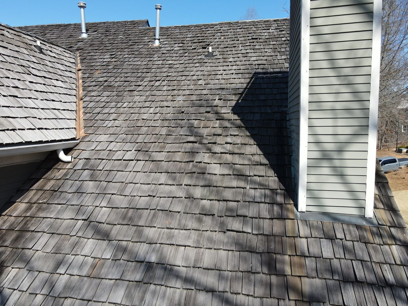 Gainesville roof wind documentation photo