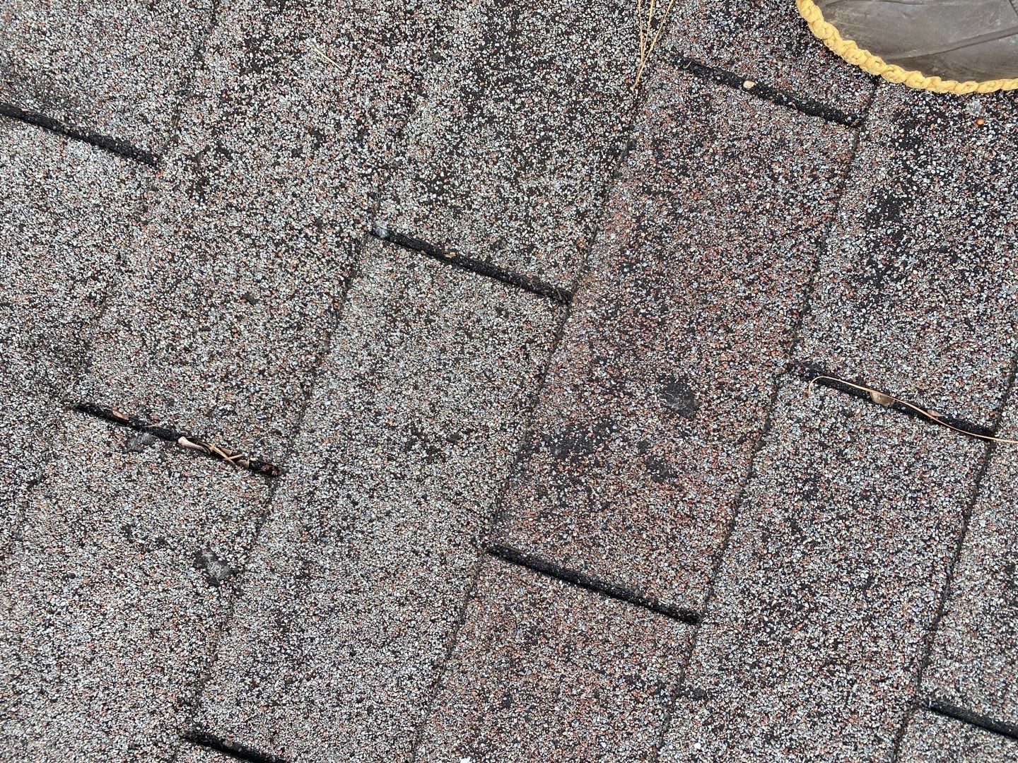 Cumming roof leak documentation photo