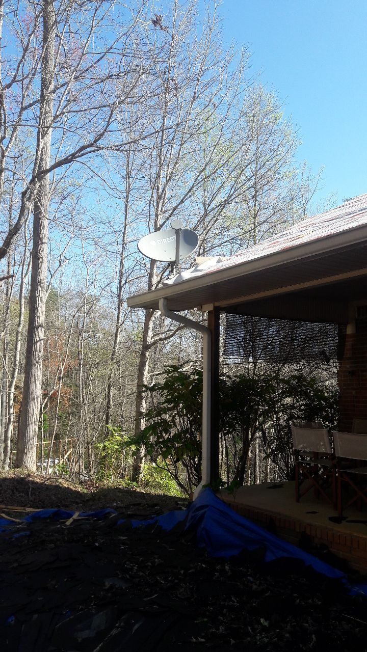 Gainesville roof granule documentation photo
