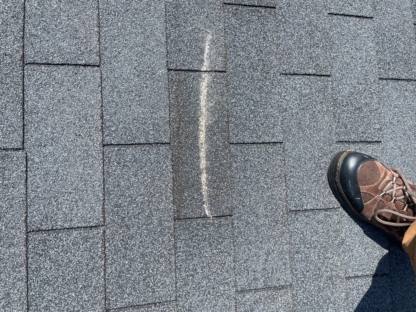 Suwanee roof wind documentation photo