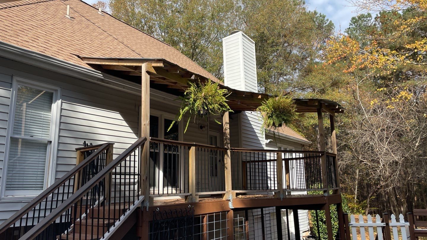 Gainesville roof wind documentation photo