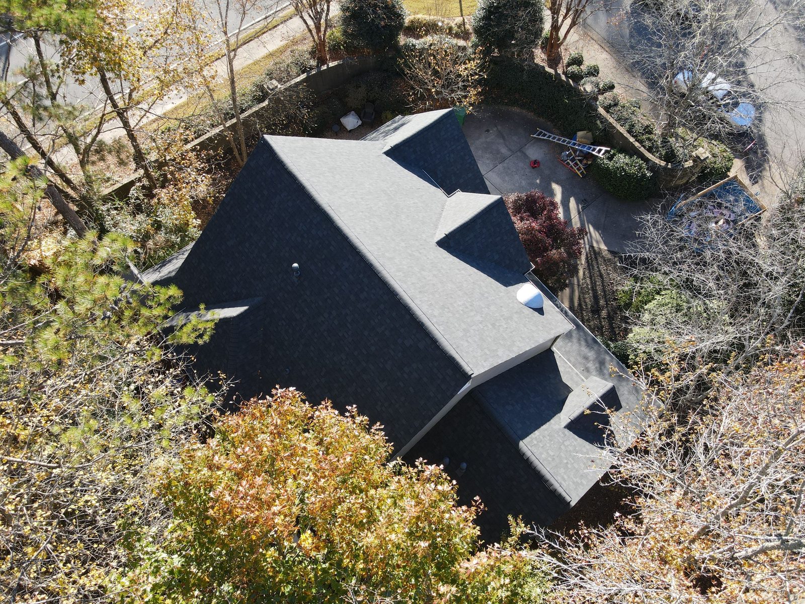 Duluth roof wind documentation photo