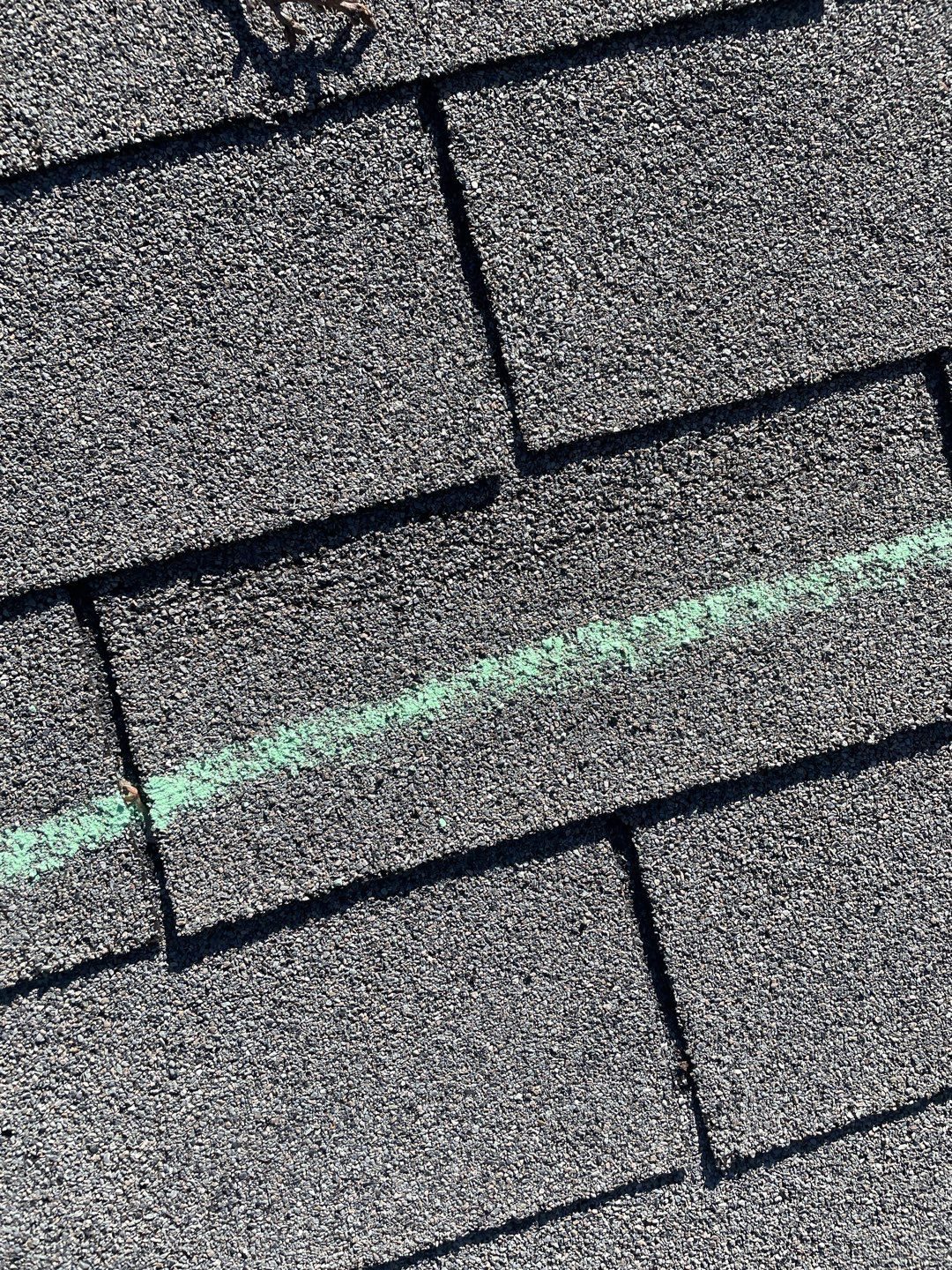 Woodstock roof granule documentation photo