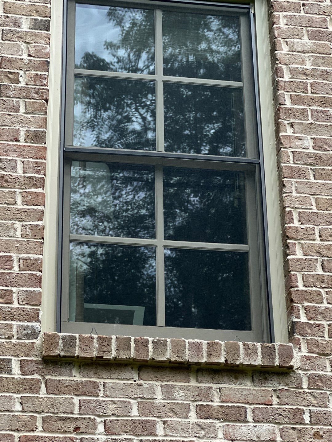 Dunwoody roof hail documentation photo