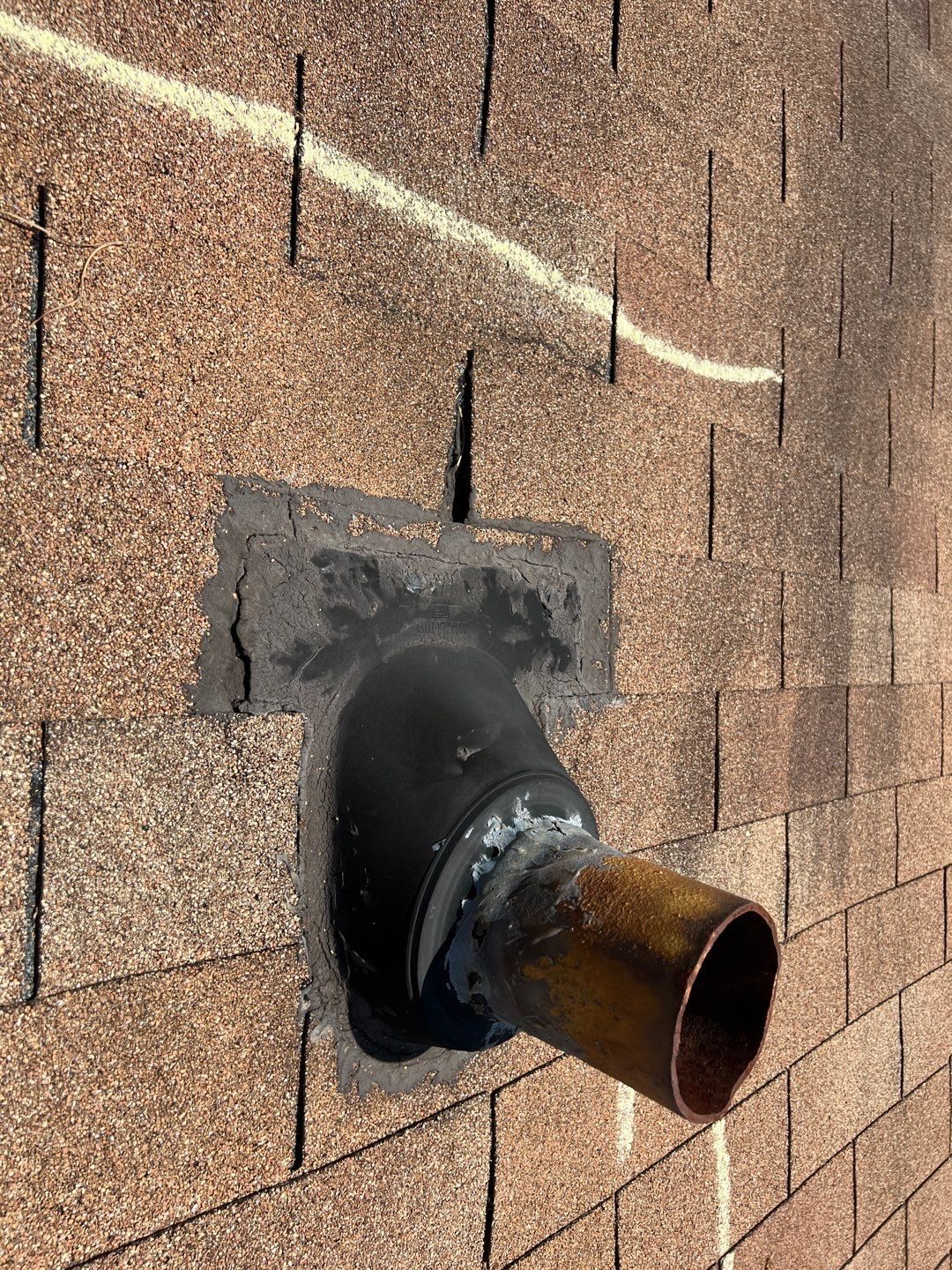 Kennesaw roof leak documentation photo