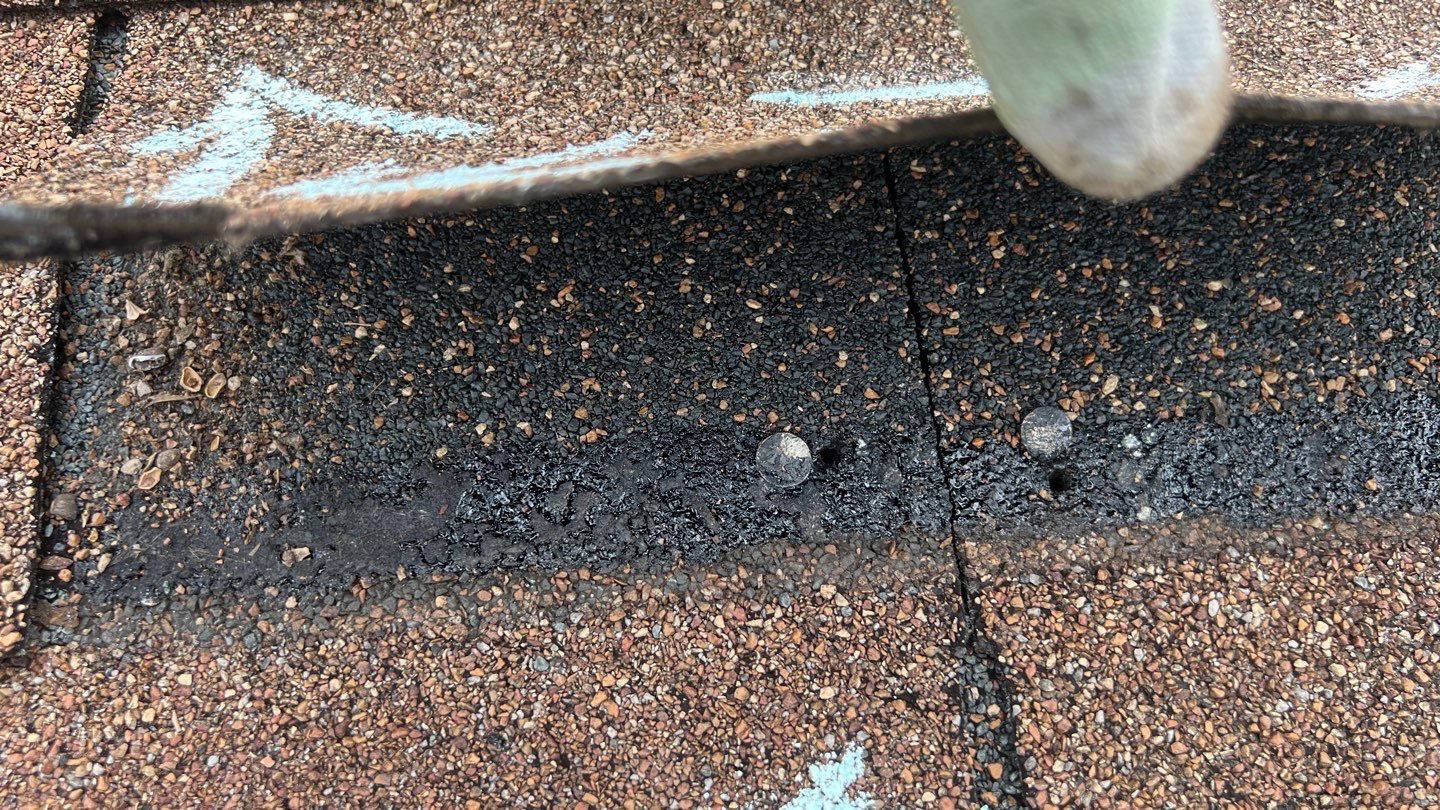 Kennesaw roof leak documentation photo
