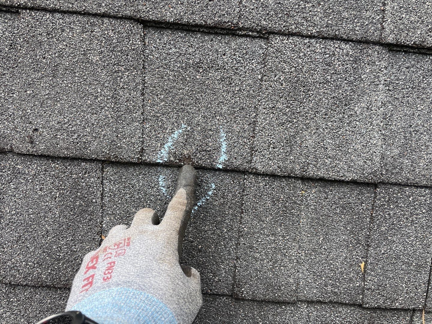 Peachtree Corners roof leak documentation photo