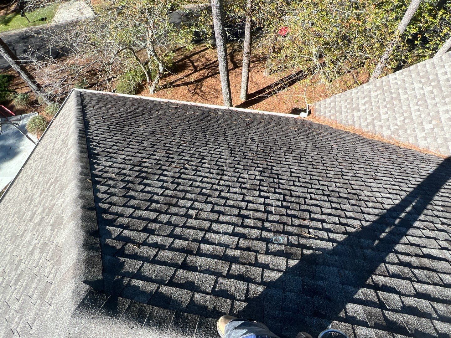 Dunwoody roof leak documentation photo