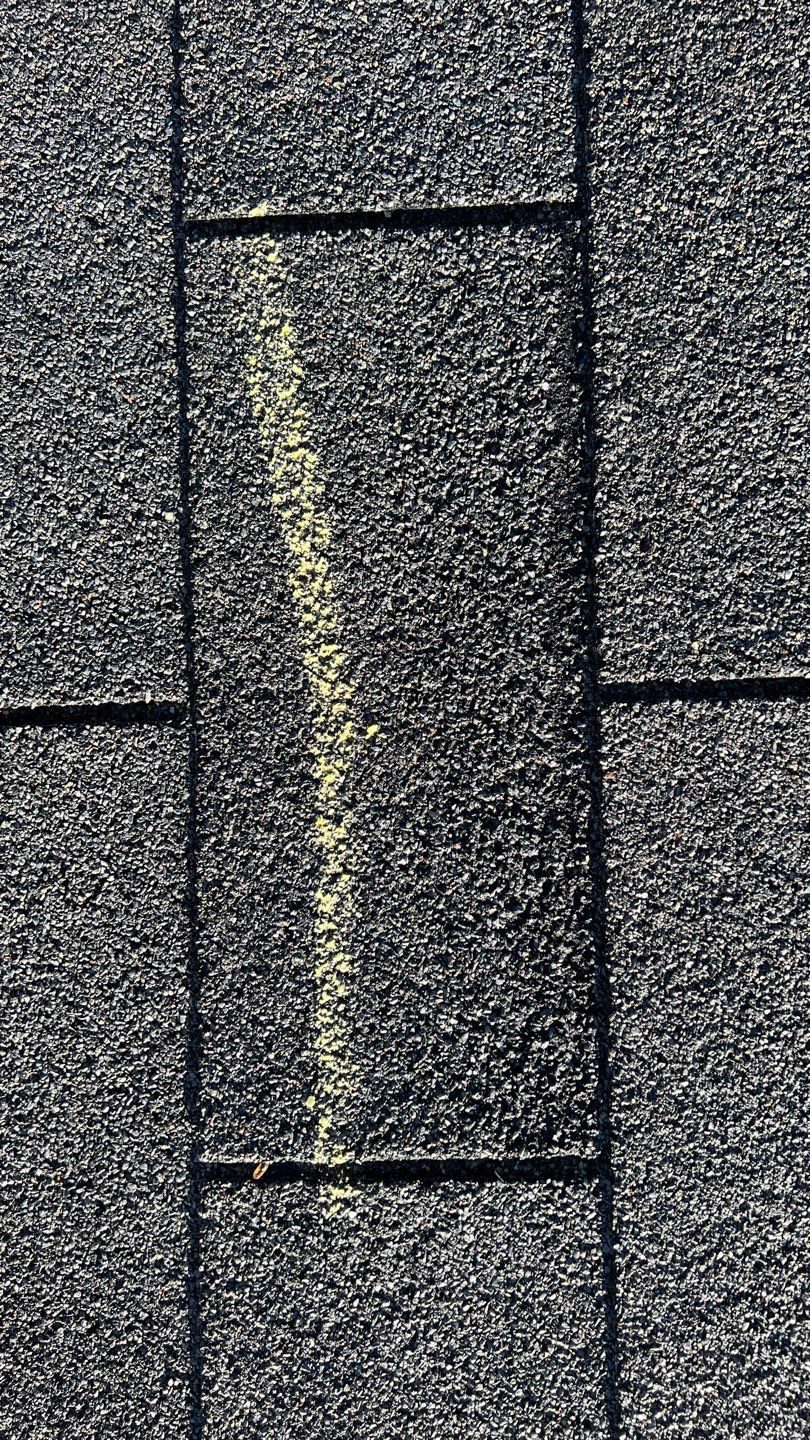 Suwanee roof missing documentation photo