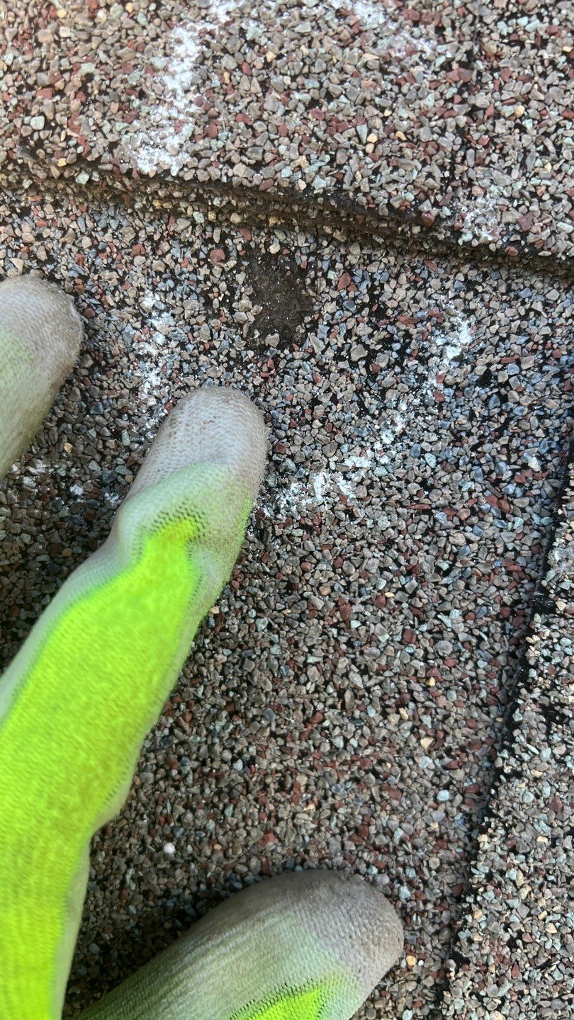 Peachtree Corners roof leak documentation photo