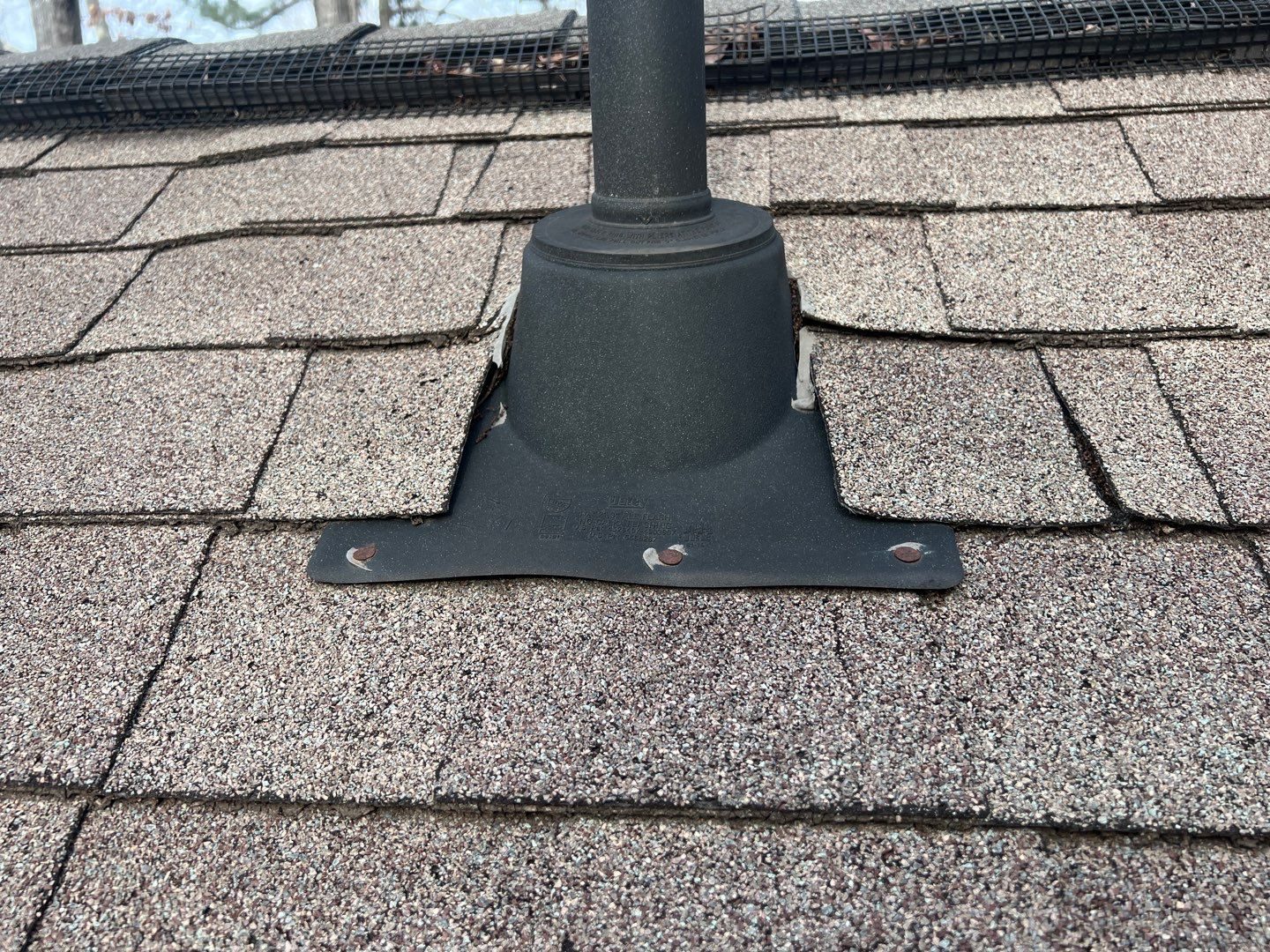Peachtree Corners roof hail documentation photo