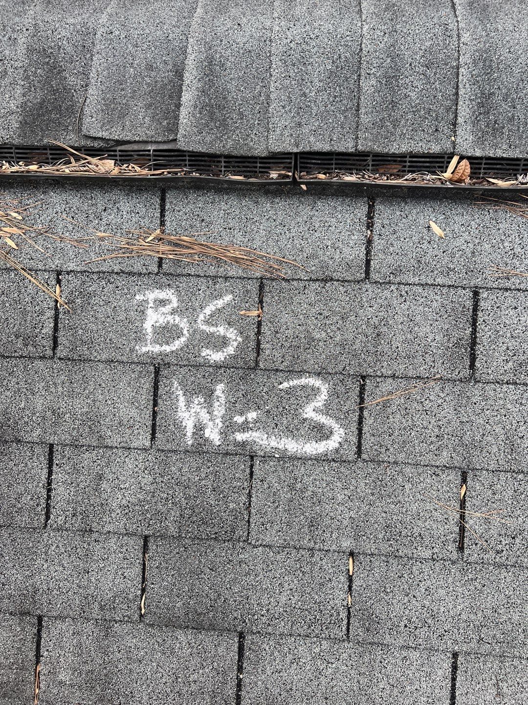 Canton roof wind documentation photo