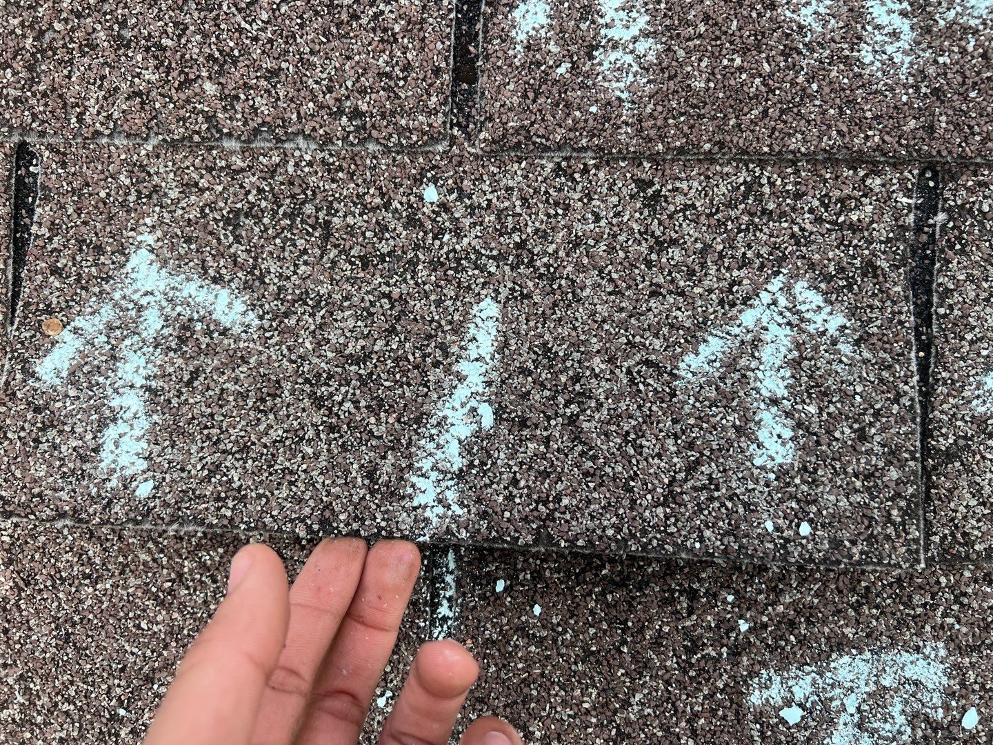 Holly Springs roof leak documentation photo