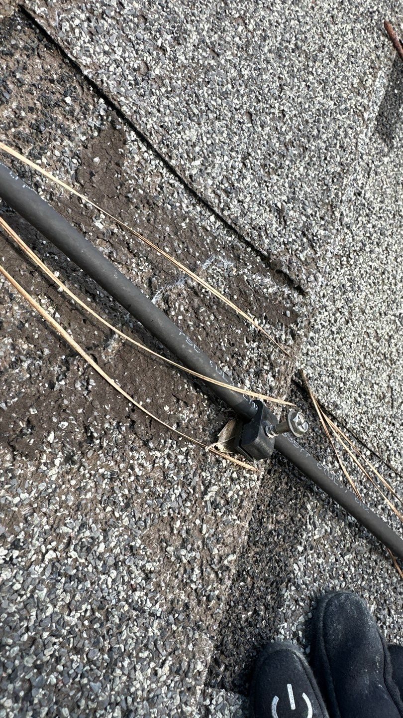East Cobb roof leak documentation photo