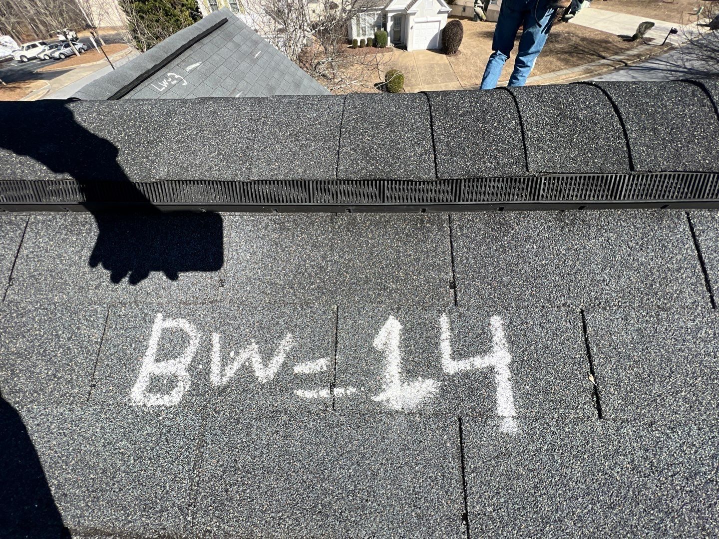 Duluth roof missing documentation photo