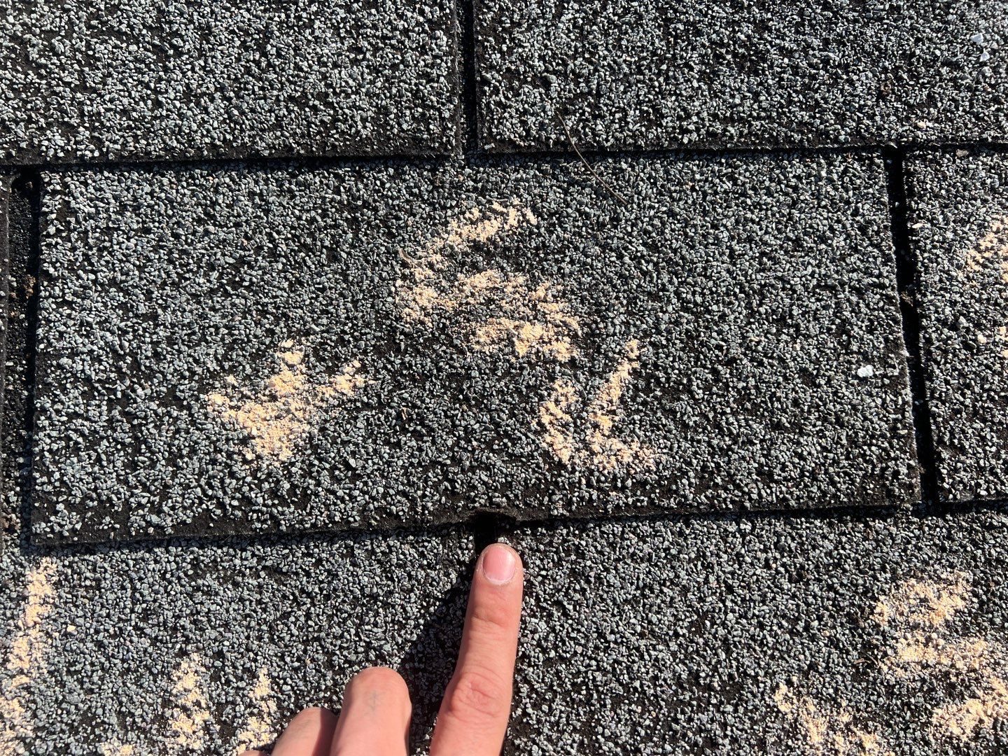 Holly Springs roof missing documentation photo