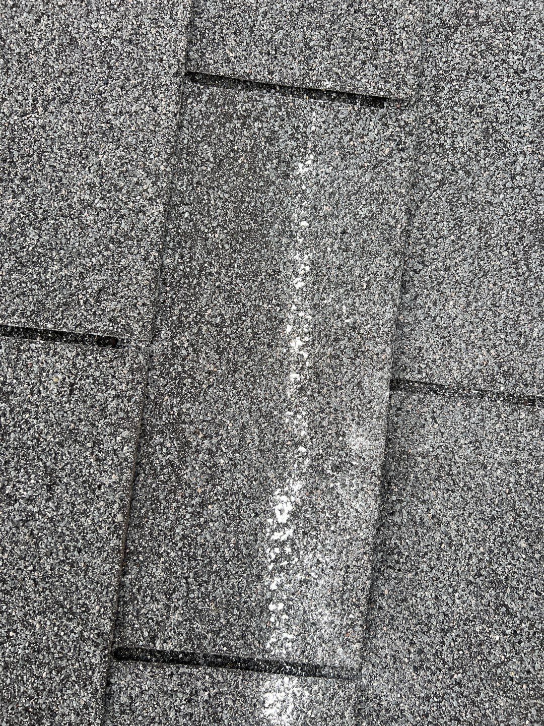 Woodstock roof granule documentation photo