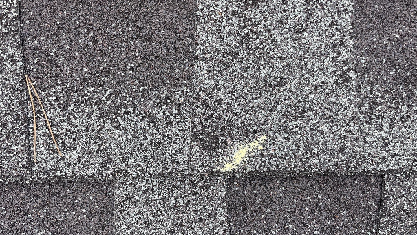 Gainesville roof leak documentation photo