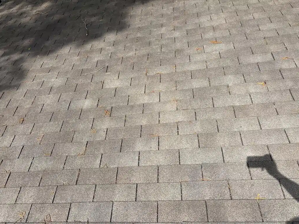 Documented roof inspection photo from a Decatur, GA job by Inspector Roofing